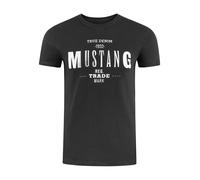 Mustang T-Shirt Uomo Basic Print Girocollo Manica Corta 100% Cotone NEU