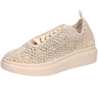 MUSTANG Tela Sneaker Donna 1468-301, Numero:40 EU, Colore:Beige