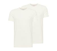 Mustang Uomo T-Shirt ALLEN 2 Pezzi - Regular Fit S-3XL Bianco Nero Stretch