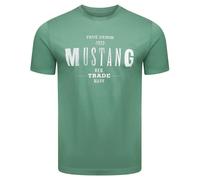 Mustang Uomo T-Shirt Girocollo Stampa Manica Corta Maglietta 100% Cotone