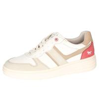 MUSTANG Womens Lace-Up Flats 1510-301, Numero:37 EU, Colore:Beige