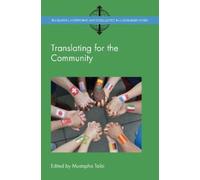 Mustapha Taibi Translating for the Community (Copertina rigida)