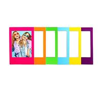Regalo perfetto senape Cornici per frigorifero magnetiche Polaroid arcobaleno