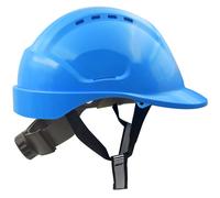Mustbau 6 Stücke Bauhelm,Schutzhelm,Arbeitshelm,Bauarbeiterhelm,52-66cm Einstell