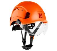 Mustbau Casco di Sicurezza EN397 Cappello Rigido con Banda Assorbente e Visiera