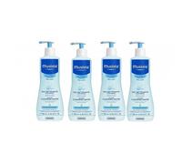 Mustela - Acqua detergente senza risciacquo, 4 x 500 ml