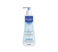 Mustela Acqua micellare per viso, corpo e cambio pannolino (300ml) - Adatto a bambini e tutta la famiglia - Ideale come struccante viso senza risciacquo - 98% di ingredienti di origine naturale