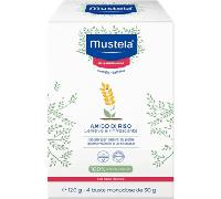 Mustela Amido di Riso Lenitivo e Rinfrescante – 120 g (4 pz da 30 g)