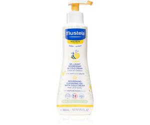 Mustela Bébé Dry Skin gel detergente nutriente con crema protettiva per rigenerare le difese cutanee per neonati 300 ml