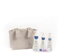 MUSTELA BEIGE TROLLEY BAG set 5 pcs