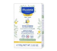 Mustela Cold Cream Saponetta Detergente Delicata alla Cera d'Api 100 g - Detergente Solido