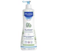 Mustela Detergente Delicato, Corpo e Capelli, per Neonati, Bambini, Adatto a tutta la Famiglia - Deterge Delicatamente e Non Brucia agli Occhi, 93% Ingredienti di Origine Naturale (750ml)