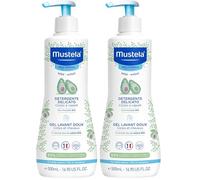 Mustela Detergente Delicato, Corpo e Capelli, per Neonati, Bambini, Adatto a tutta la Famiglia - Deterge Delicatamente e Non Brucia agli Occhi, 93% Ingredienti di Origine Naturale (500ml)