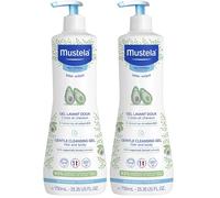 Mustela Detergente Delicato, Corpo e Capelli, per Neonati, Bambini, Adatto a tutta la Famiglia - Deterge Delicatamente e Non Brucia agli Occhi, 93% Ingredienti di Origine Naturale (750ml)