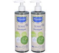 Mustela Gel Detergente Bio 2x400 ml Gel