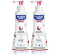 Mustela Gel detergente corpo e capelli al perseose di avocado BIO (300ml) - Senza Profumo - Doccia shampoo lenitivo per pelle sensibile di bambini e famiglia - 98% di ingredienti di origine naturale