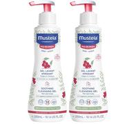 Mustela Gel Detergente Lenitivo al Perseose di Avocado BIO, Corpo e Capelli, Neonati e Tutta la Famiglia - Detersione Quotidiana Specifica Pelle Sensibile, 98% Ingredienti di Origine Naturale (300ml)
