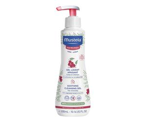 Mustela Gel Detergente Lenitivo Corpo Capelli Bambini Pelle Ipersensibile, 300ml