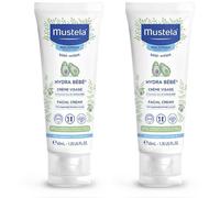Mustela® Hydra Bebè Crema viso 2x40 ml Crema