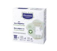 Mustela Kit Eco Salviette Riutilizzabili x10 - Salviette riutilizzabili