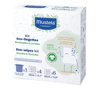 Mustela Kit Salviette Riutilizzabili 10 Pezzi