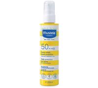 Mustela - Latte Solare Spray SPF 50+ Protezione Solare Neonati Bambini e Adulti Confezione 200 Ml