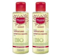 Mustela® Olio Smagliature BIO 2x105 ml Soluzione