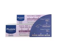 Mustela Pasta per il Cambio 1 2 3 Previene Lenisce e Ripara, 150ml + 50ml