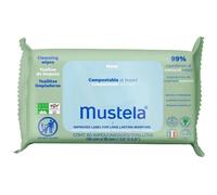 MUSTELA Salviette Compostabili Profumate 60 Pz