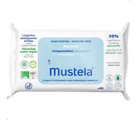 Mustela Salviette Senza Profumo Offerta 4 confezioni da 60Pz (4x60)