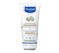 Mustela Bébé Detangling & Nourishing Cream Shampoo 200 ml shampoo crema nutriente per capelli lunghi, mossi o ricci per Bambini