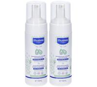 Mustela® Shampoo Mousse Detergente Crosta Lattea 2x150 ml Shampoo