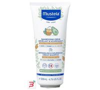 Mustela Bébé Detangling & Nourishing Cream Shampoo 200 ml shampoo crema nutriente per capelli lunghi, mossi o ricci per Bambini