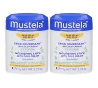 Mustela Stick Nutriente alla Cold Cream 2x9,2 g