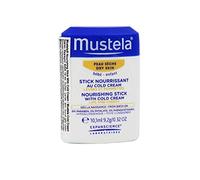 Mustela Hydra Stick CC Balsamo Viso, Cold Cream Naturale, Vitamina E, Labbra e Zigomi, Neonati e Tutta la Famiglia - Protegge da Freddo e Vento, Non Unge, 98% Ingredienti di Origine Naturale (9.2gr)