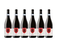 Mustilli | Aglianico del Sannio DOC 2022 | Vino Rosso 12,5% Vol. | Confezione da 6 Bottiglie da 750ml