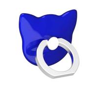 Mustone Supporto per Telefono Cellulare Finger Ring, Staffa Animal Cat Anello Grip cavalletto Universale per Smartphone iPhone XS x 8 7 6 6S 5 5 C 5S/Galaxy S8 S9 S7EDGE S7 S6 Note 8 5, Tablet (Blu)
