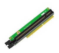 Mustpoint Scheda riser PCI E 16X, adattatore Tiny 5 PCIE 16X Riser per ThinkCentre M920q M920x M910x M720q P330, supporto grafico trasferibile P1000 P620 P600 (senza piastra posteriore)