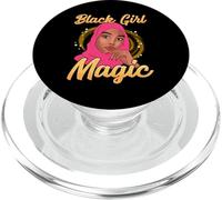 Musulmana ragazza nera magia Hijab Shalya Velo PopSockets PopGrip per MagSafe