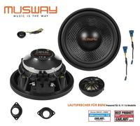 Musway CSB-4.2C Altoparlante Compatibile Con BMW 1er Fila Tipo F20, F21 Da 2011