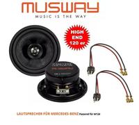Musway CSM120X 12 CM 2-Wege Coassiale Altoparlanti per Mercedes Benz W124 Classe