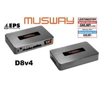 MUSWAY D8v4 - Amplificatore audio digitale a 8 canali con DSP a 10 canali