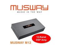 MUSWAY M12 Digital 12 canali DSP-AMP Sound Processor Amplificatore DSP di...