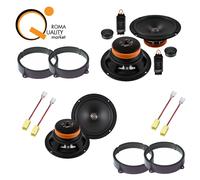 MUSWAY MAE 6.2C Kit 2 vie fit FIAT Idea Anteriore o Posteriore Casse Auto