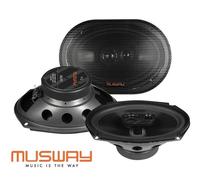 MUSWAY ME693 Altoparlante ovale coassiale a 3 vie 15 x 23 cm (6 x 9") 250...