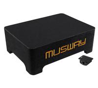 Musway MF110A 10" (25 cm) cassa subwoofer attivo Downfire con 650 Watt