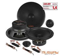 MUSWAY MS6.2C Altoparlante Composito 2 Vie 16,5 Cm (6.5") Set 200 Watt