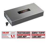 Musway SIX100 6 Canale Classe D Amplificatore 1080W Con Basspegel Telecomando