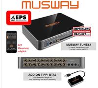 MUSWAY TUNE12 Processore DSP High End A 12 Canali Con Controllo APP, EPS
