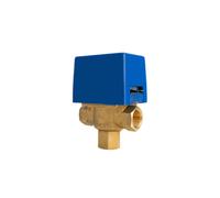 Mut modello SF25 M1, 230V Valvola di Zona con Ritorno a Molla deviatrice a 3 Vie, 230 V, Blu e Giallo